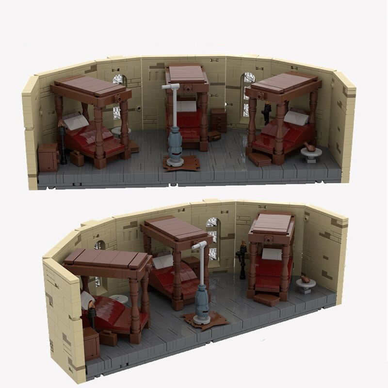 MOCBRICKLAND MOC-42385 Hogwards Dormitory