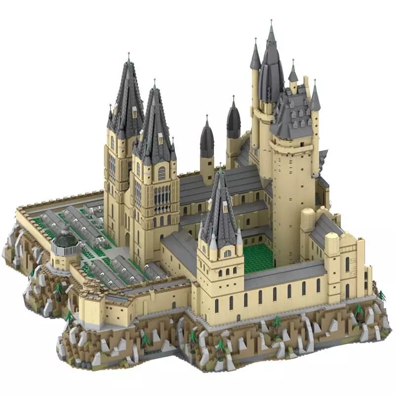 MOCBRICKLAND MOC-30884 Hogwart's Castle (71043) Epic Extension C4296
