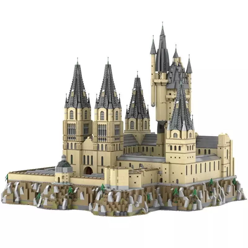 MOCBRICKLAND MOC-30884 Hogwart's Castle (71043) Epic Extension C4296