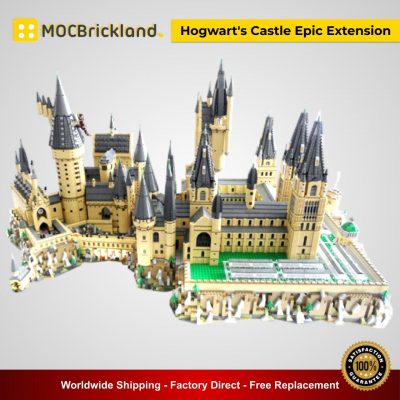 LEGO MOC Remastered - Hogwart's Castle (71043) Epic Extension by