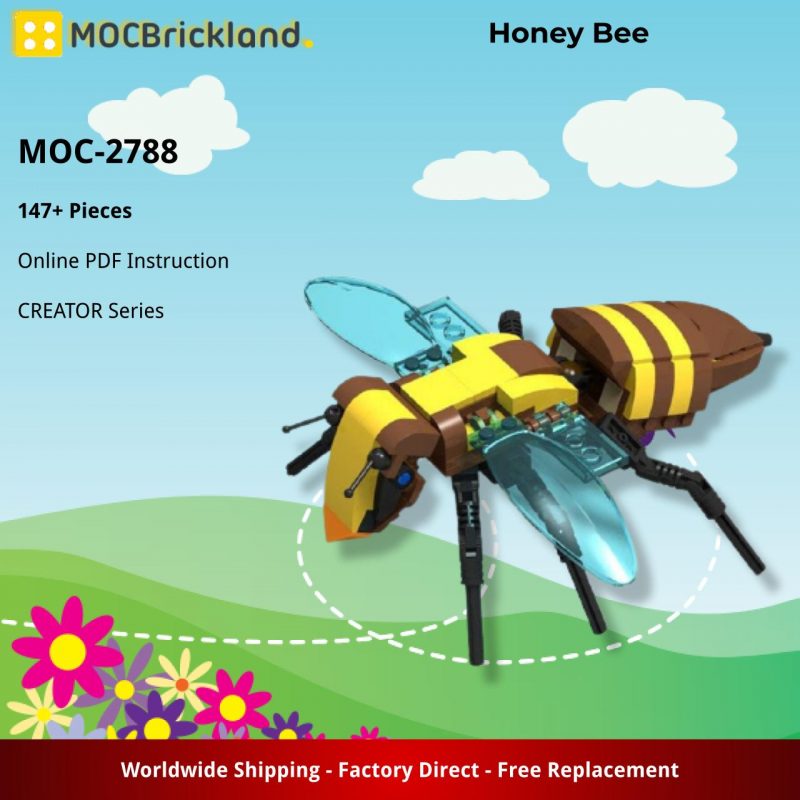 MOCBRICKLAND MOC-2788 Honey Bee