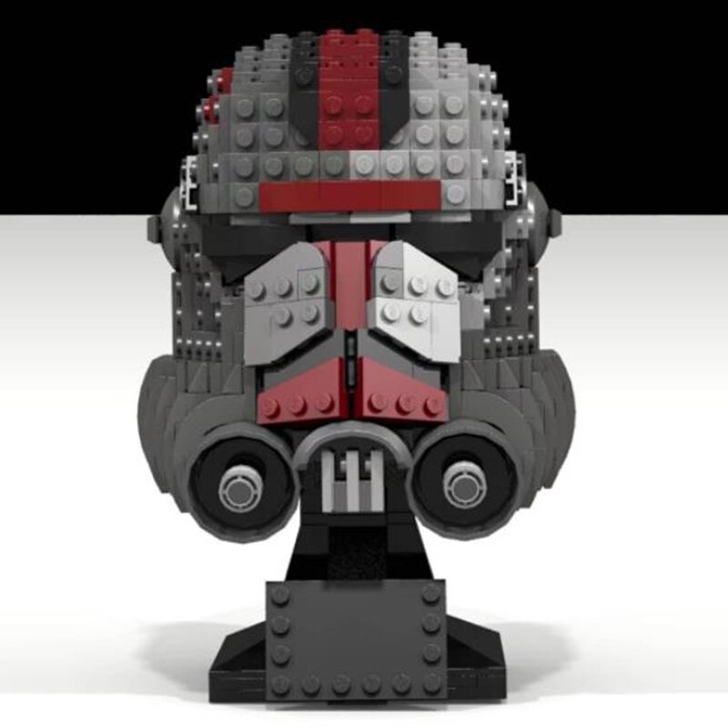 MOCBRICKLAND MOC-89334 Hunter Helmet Bust