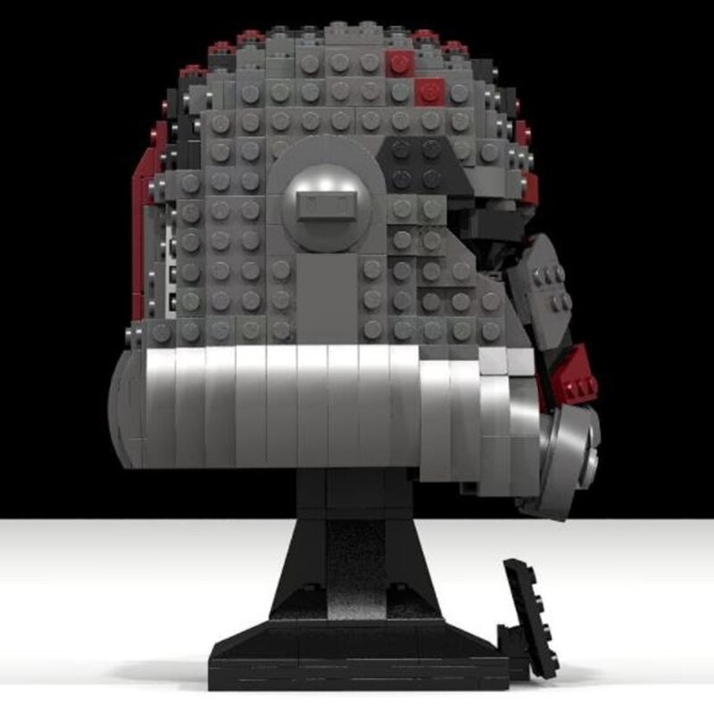 MOCBRICKLAND MOC-89334 Hunter Helmet Bust