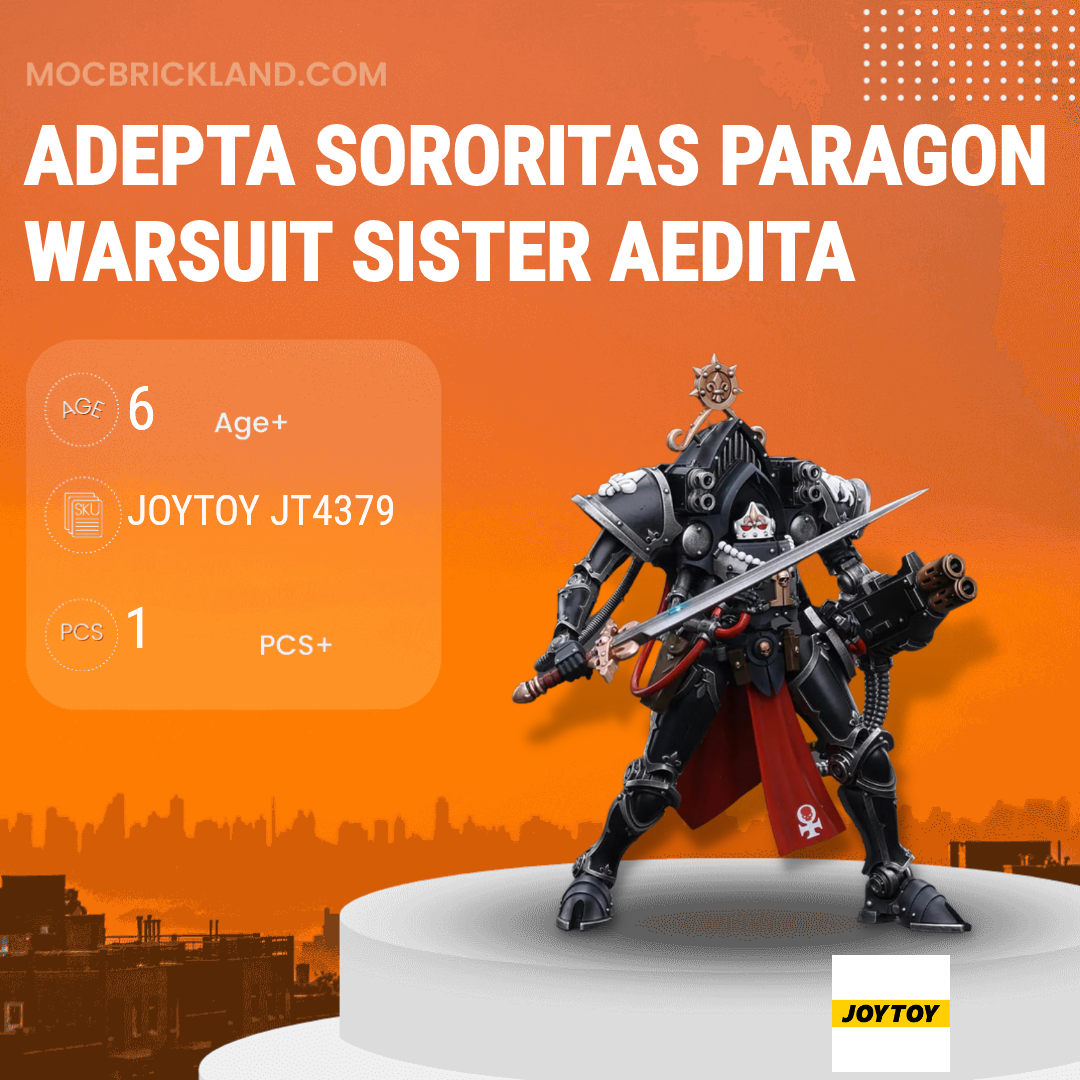 JoyToy Warhammer 40K Adepta Sororitas Paragon Warsuit Sister Aedita »  Joytoy Figure