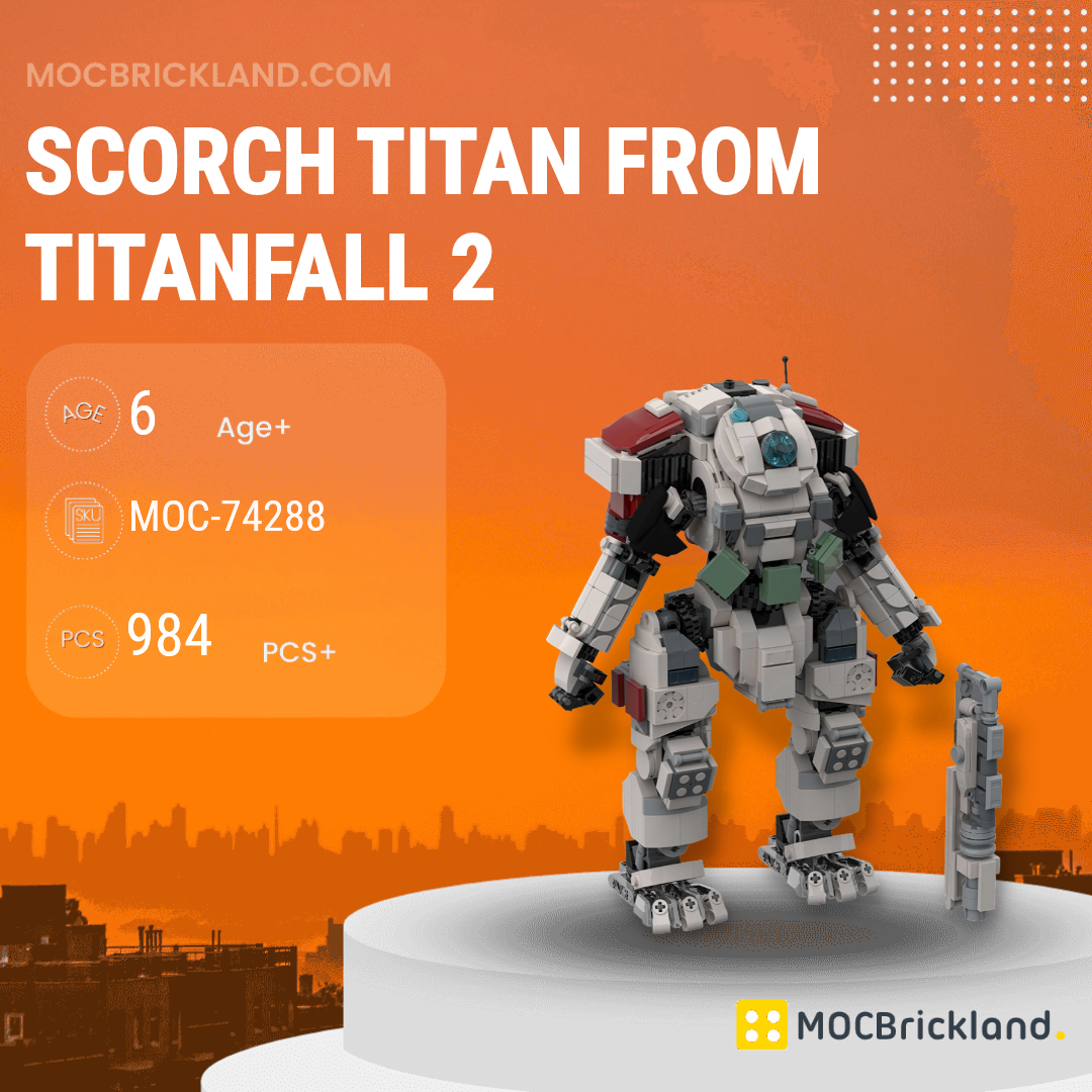 MOC Factory 89248 Titanfall 2 Ion-class Titan Movies and Games