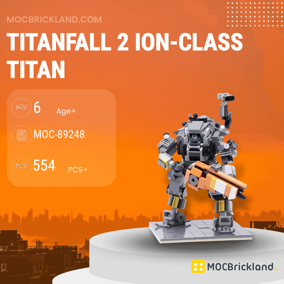 MOC-32708 Titanfall 2 Viper's Northstar Titan with 768 pieces