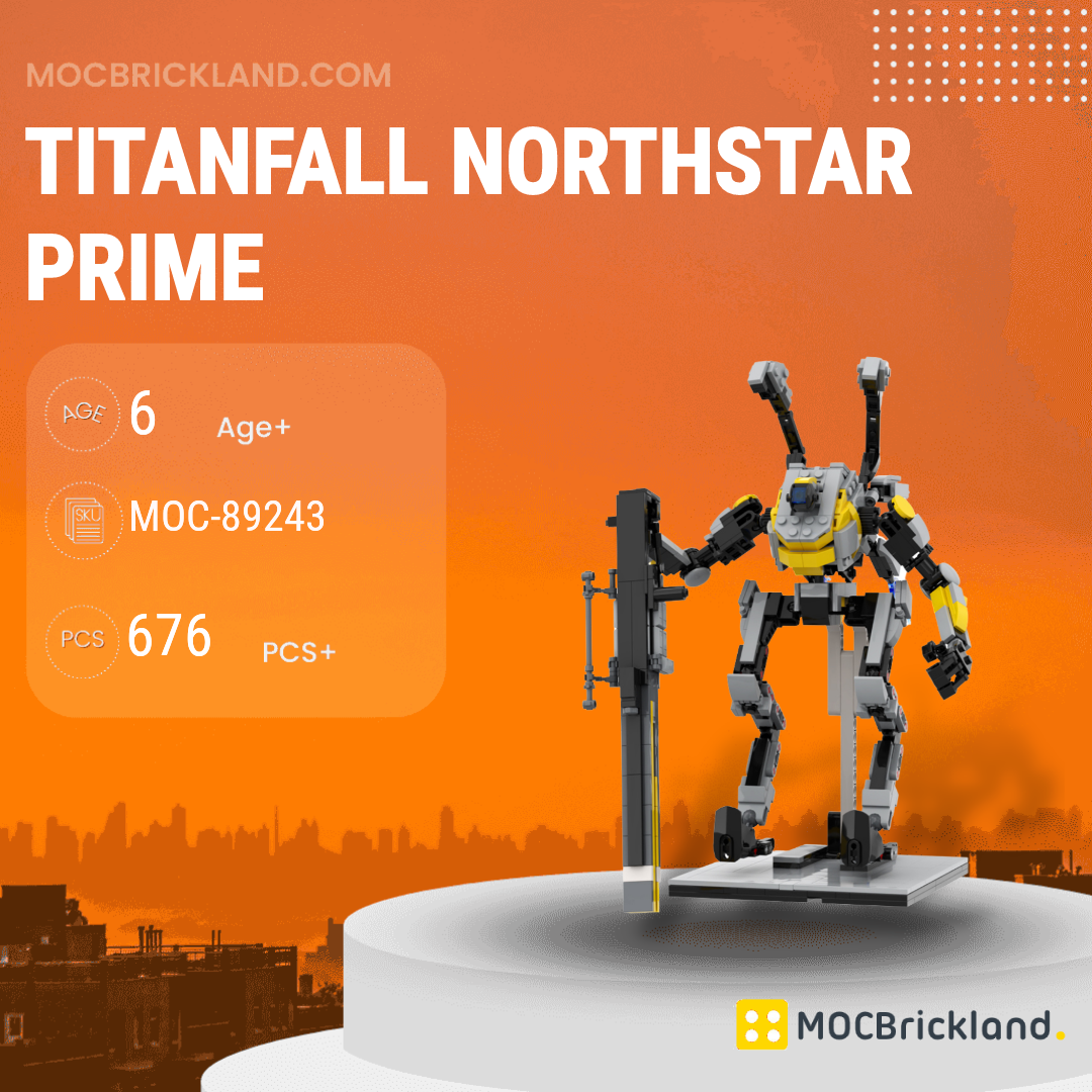 Titanfall Northstar Prime MOC Factory 89243 Official Store