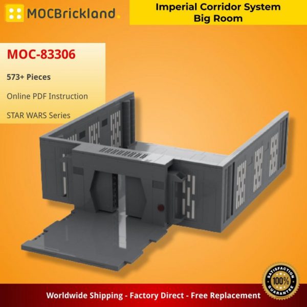 MOCBRICKLAND MOC-83306 Imperial Corridor System Big Room