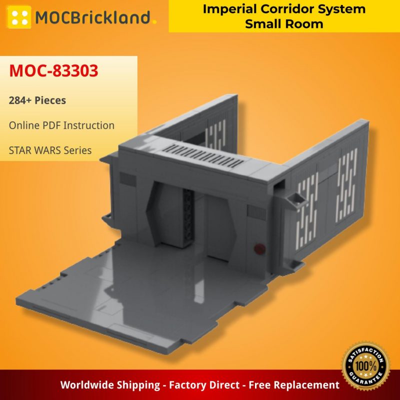 MOCBRICKLAND MOC-83303 Imperial Corridor System Small Room
