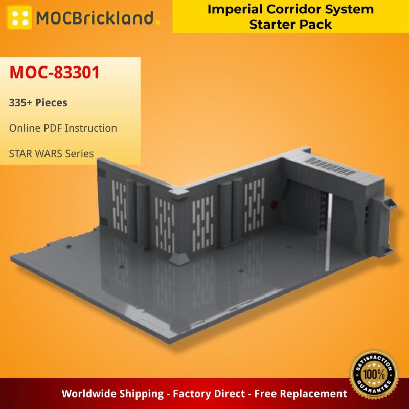 MOCBRICKLAND MOC-83301 Imperial Corridor System Starter Pack