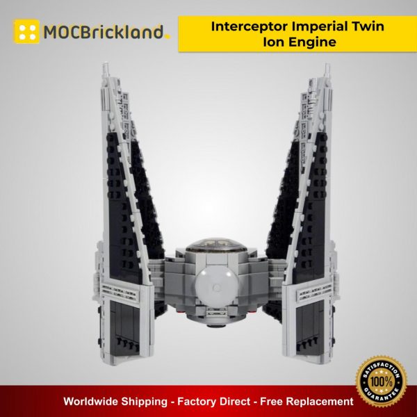 Interceptor Imperial Twin Ion Engine MOC 20850 Star Wars Designed By Barneius With 774 Pieces