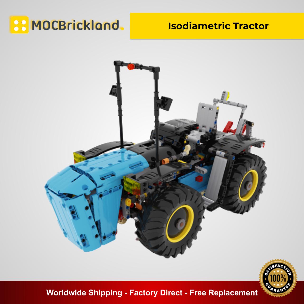  Isodiametric Tractor MOC 16046 Technic Designed By MrTekneex With 1585 Pieces