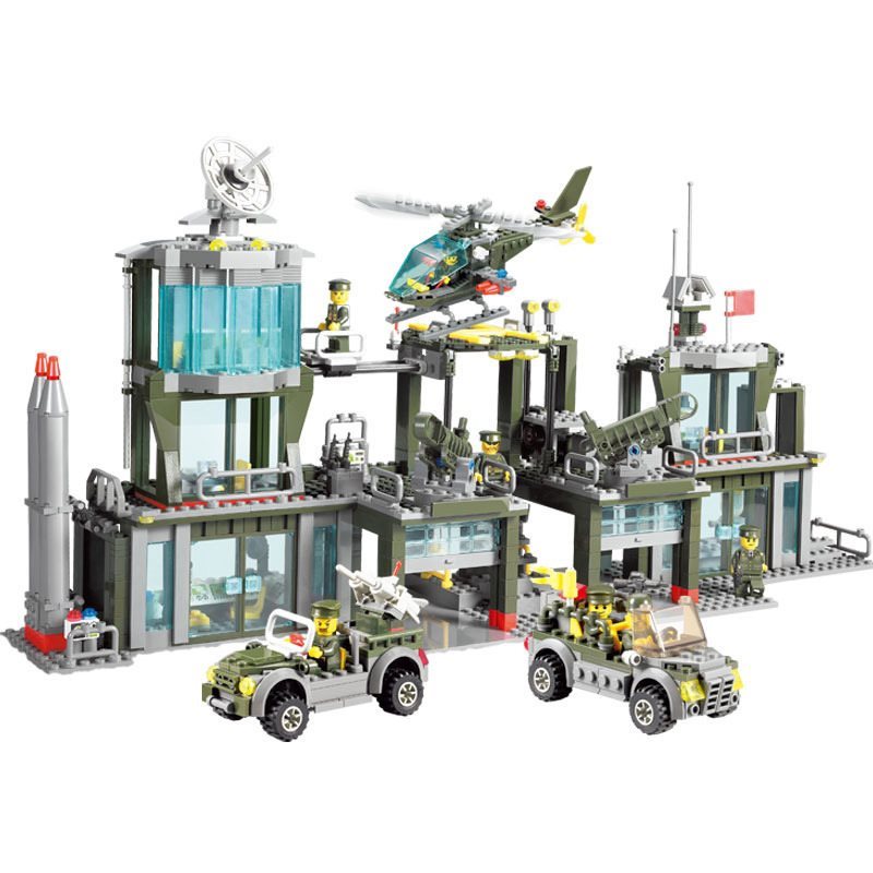 revidere Advarsel af Field Army：Army Headquarters Military KAZI KY84011 with 1001 pieces - MOC  Brick Land