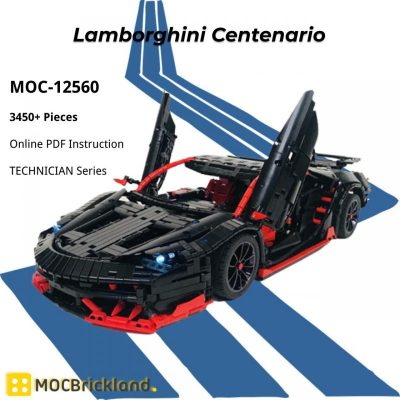 MOCBRICKLAND MOC-12560 Lamborghini Centenario