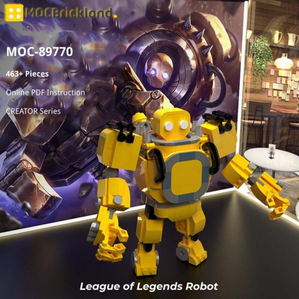 MOCBRICKLAND MOC-89770 League of Legends Robot