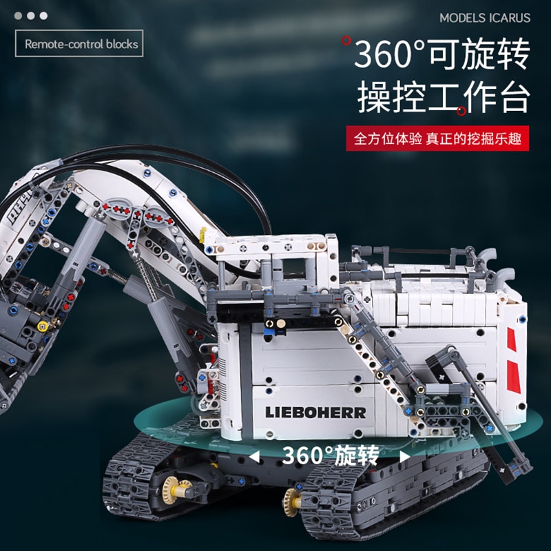 MOULD KING 13130 Liebherrs R9800 Terex RH400 Mining Excavator