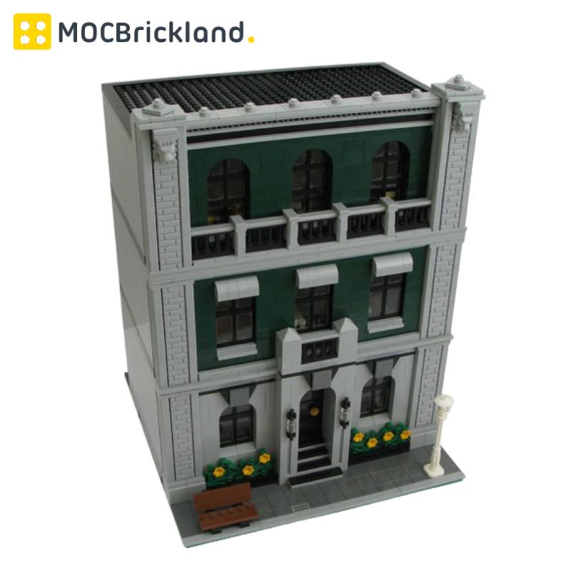 Lion Heart Hotel MOC 11223 Modular Building Designed By Kristel With 3845 Pieces