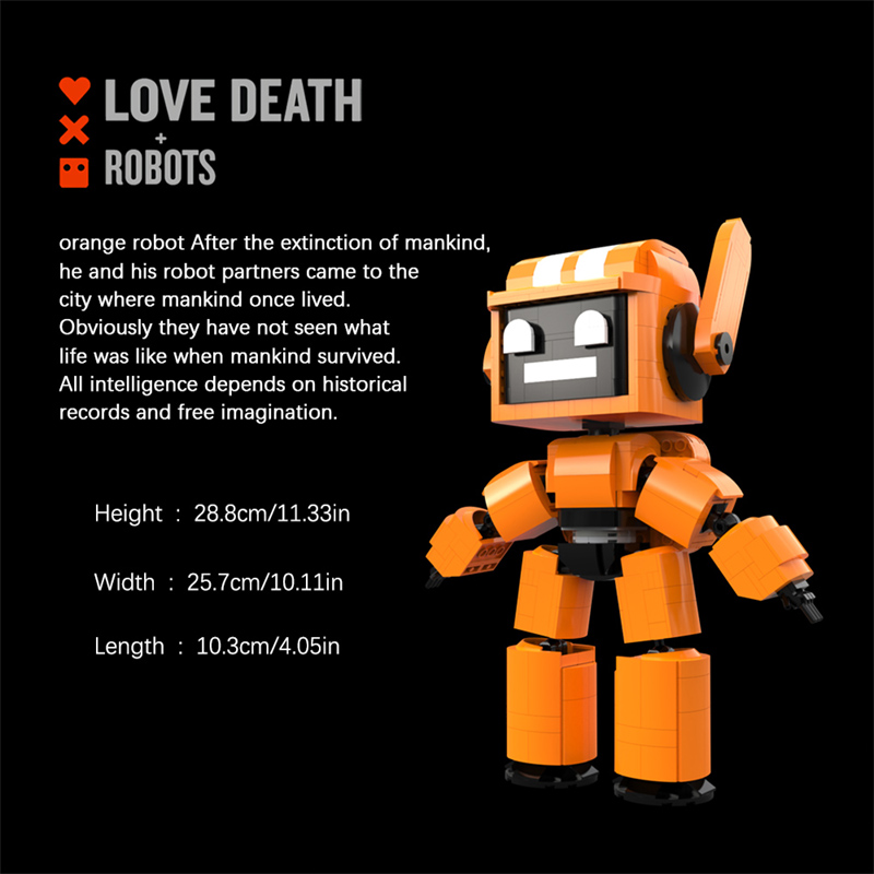 MOCBRICKLAND MOC-89730 Love, Death and Robots K-VRC