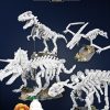 Creator kazi 80030-80033 luminous dinosaur fossil