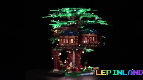 Tree House LED Light Lighting Kit ONLY For Lego 21318 and SX 6007
