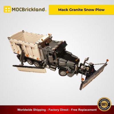 Lego technic snow online plow