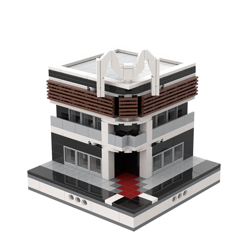MOCBRICKLAND MOC-32088 Mall for a Modular City