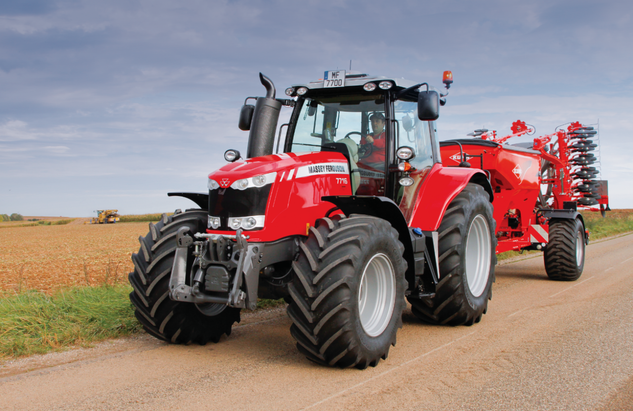 Massey Ferguson 7700S With Front End Loader MOC 42331 Technic Designed By Mäkkes With 1324 Pieces