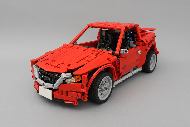 Mazda Race Car MOC 4682 Technic Designed By KevinMoo with 1391 pieces