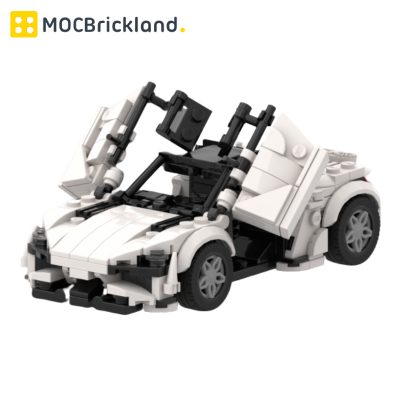 McLaren 720S Minifig Scale MOC 35624 Technic Designed By Christofersh With 297 Pieces