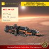 MCRN Tachi Rocinante Corvette-class Light Frigate ECF-270 MOC 46313 Movie Designed By Brickgloria With 5112 Pieces
