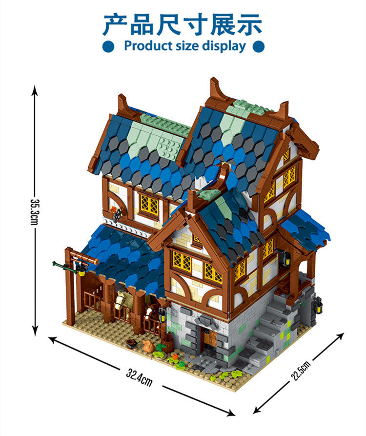 Medieval Stables – Alternative build 21325 + 10281