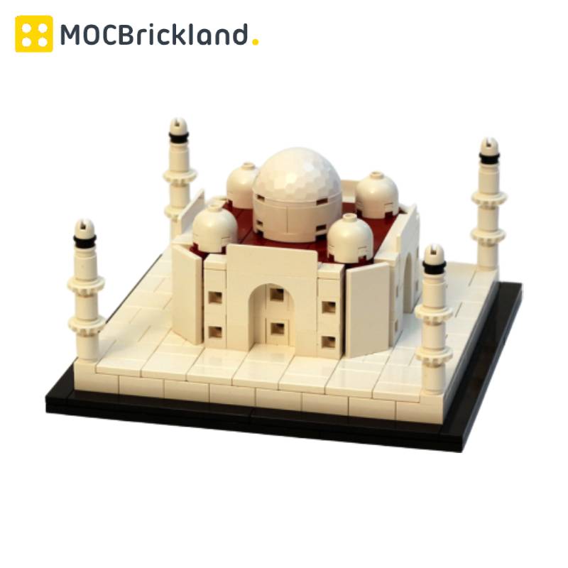 Micro Taj Mahal MOC 0179 City Designed By JKBrickworks With 335 Pieces