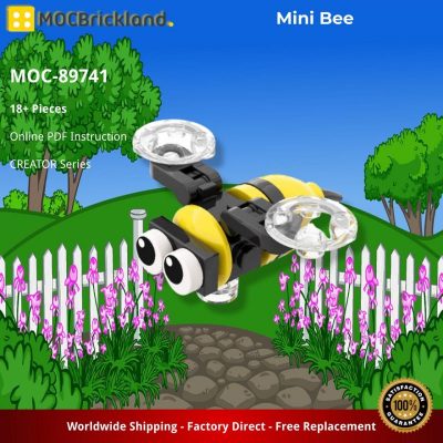 MOCBRICKLAND MOC-89741 Mini Bee