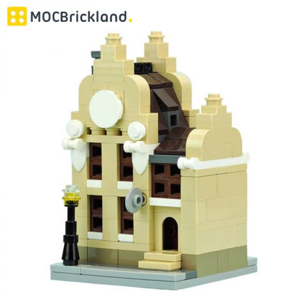 Mini Clock Workshop Building MOC 10779 City Designed By De_Marco With 244 Pieces