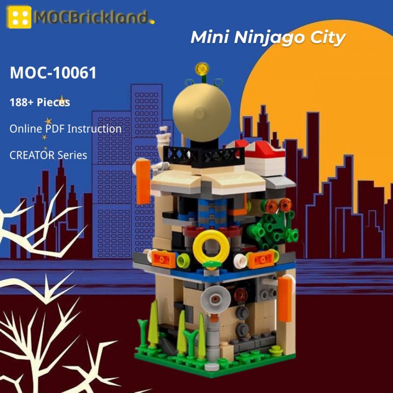 MOCBRICKLAND MOC-10061 Mini Ninjago City