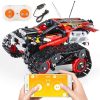 MOULD KING 13036 Mini Tank RC Track Stunt Car Red