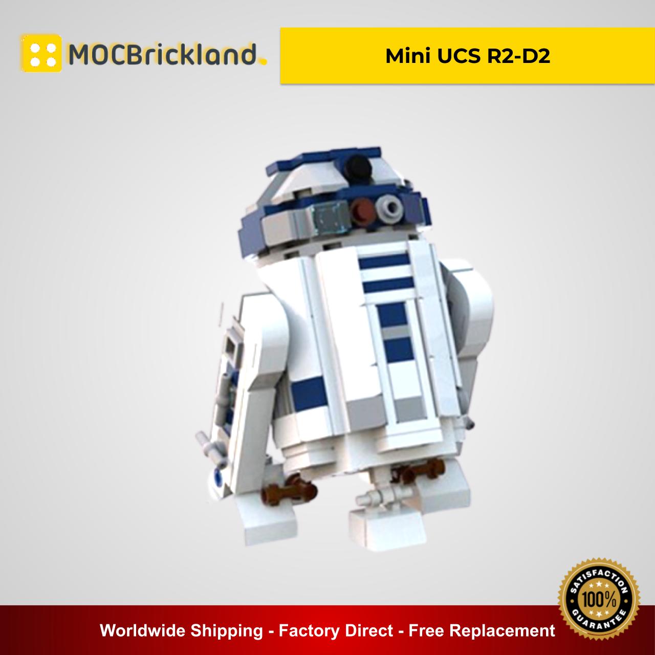 Mini UCS R2-D2 MOC 6266 Star Wars Designed By Miro With 248 Pieces