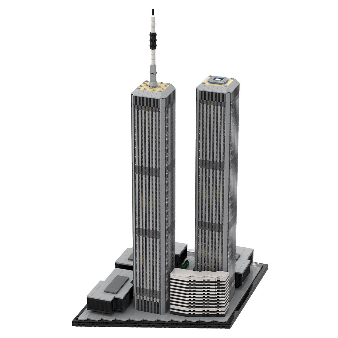 World Trade Center (1973-2001) MOC-122768 Modular Building With 4850PCS ...