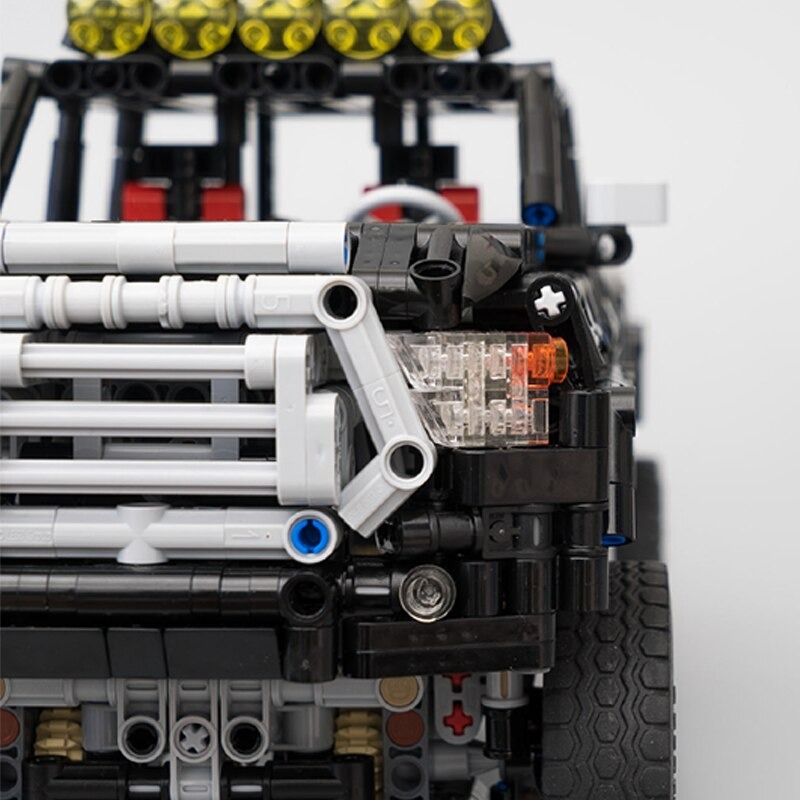 Dual-Driveshaft Pickup MOC-16304 Technic With 1659 Pieces