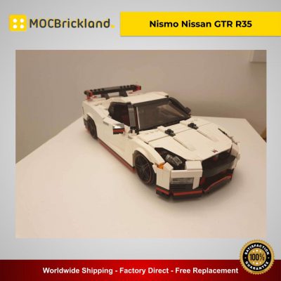 Nismo Nissan GTR R35 MOC 20518 Technic Designed By Firas Legocars With 1006 Pieces