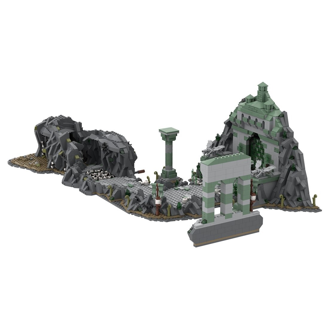 Paths of the Dead MOC-38624 Movie With 2706 Pieces