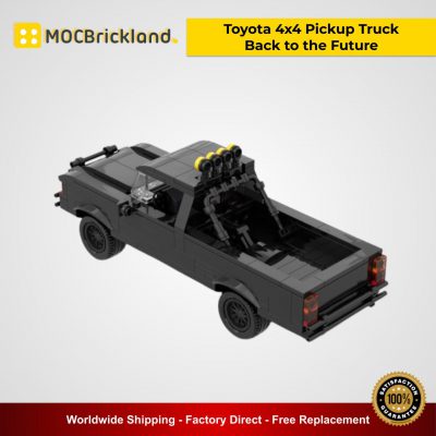 Back to the Future Toyota 4x4 Pickup Truck MOC 40486 Movie Designed By Mkibs With 299 Pieces