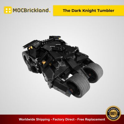 The Dark Knight Tumbler MOC 40543 Movie Designed By Riskjockey With 516 Pieces