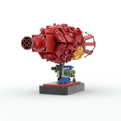 Red Dwarf and Starbug Space MOC-43503 by 6211 WITH 497 PIECES