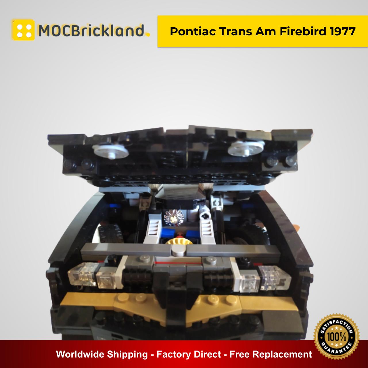 MOC-46579 Pontiac Trans Am Firebird 1977 Building Bocks Good Quality Bricks 