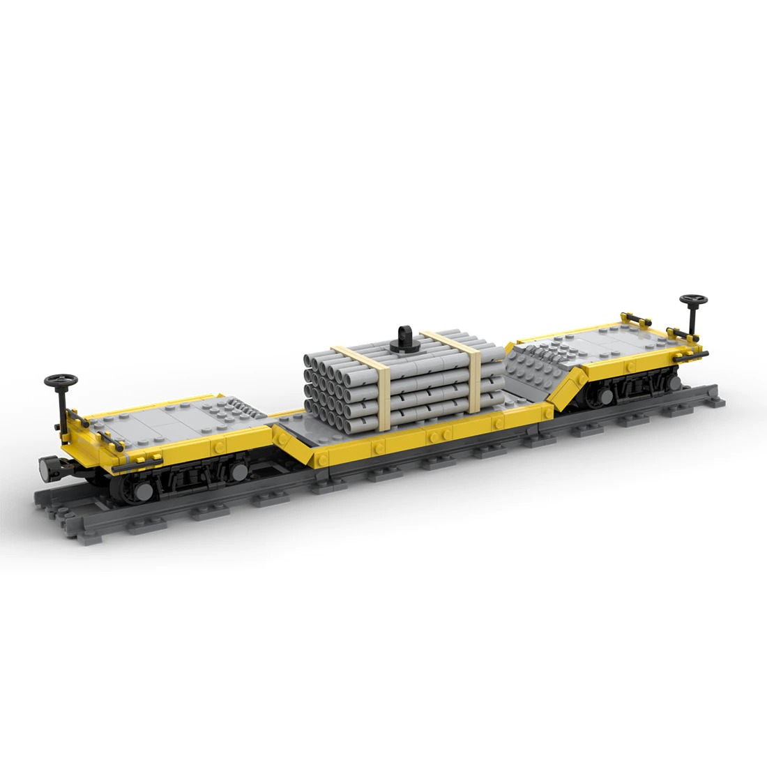 Center Drop Train Car MOC-46691 Technic With 532PCS