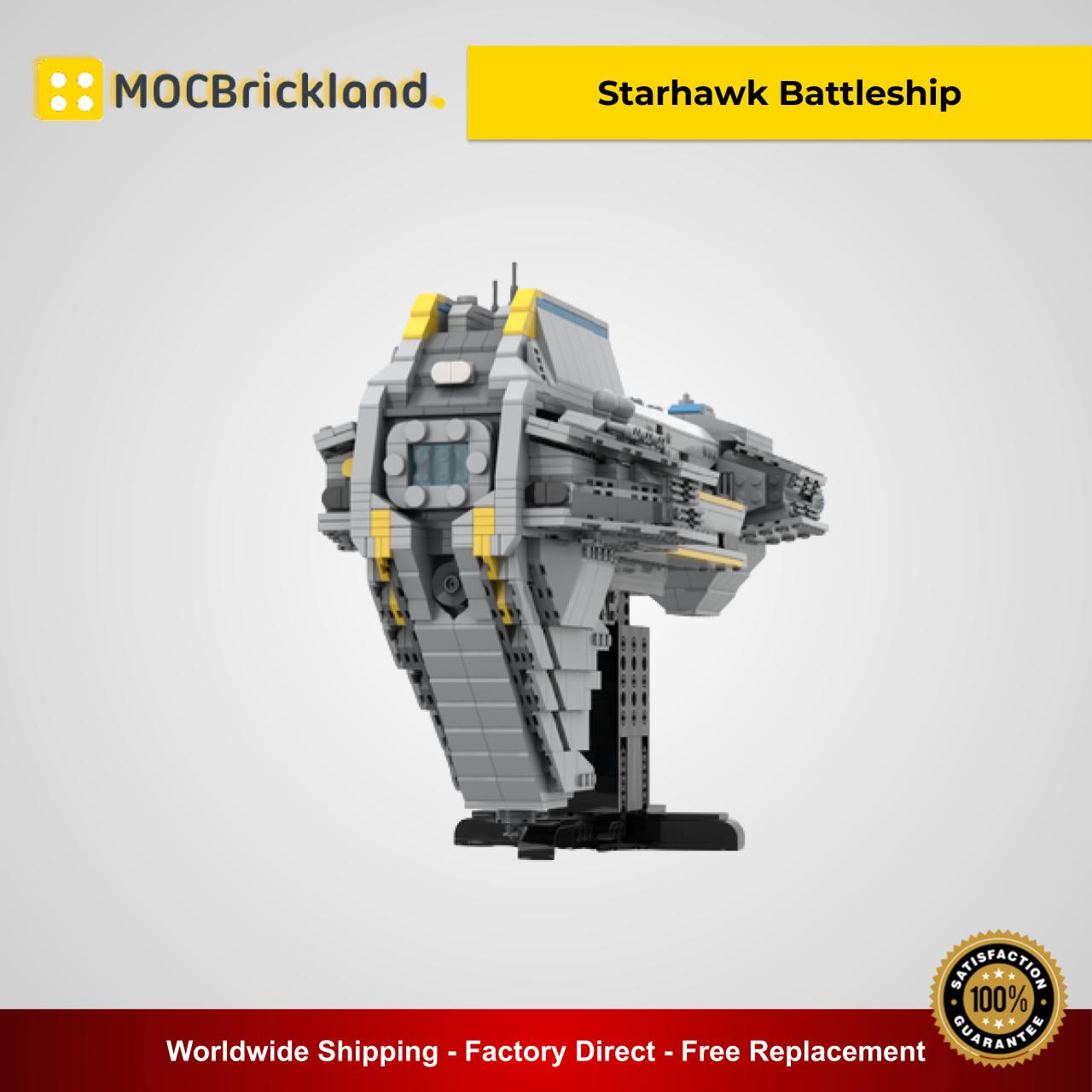 Starhawk Battleship MOC 54743 Star Wars Designed By Scoutthetrooper With 2094 Pieces