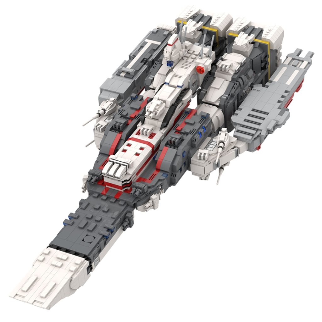 Macross Battleship Space MOC-90159 WITH 5800 PIECES - MOC Brick Land