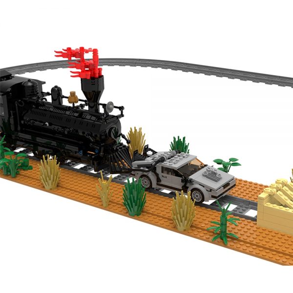 Back to the future Train scene Movie MOC-90176 WITH 1015 PIECES