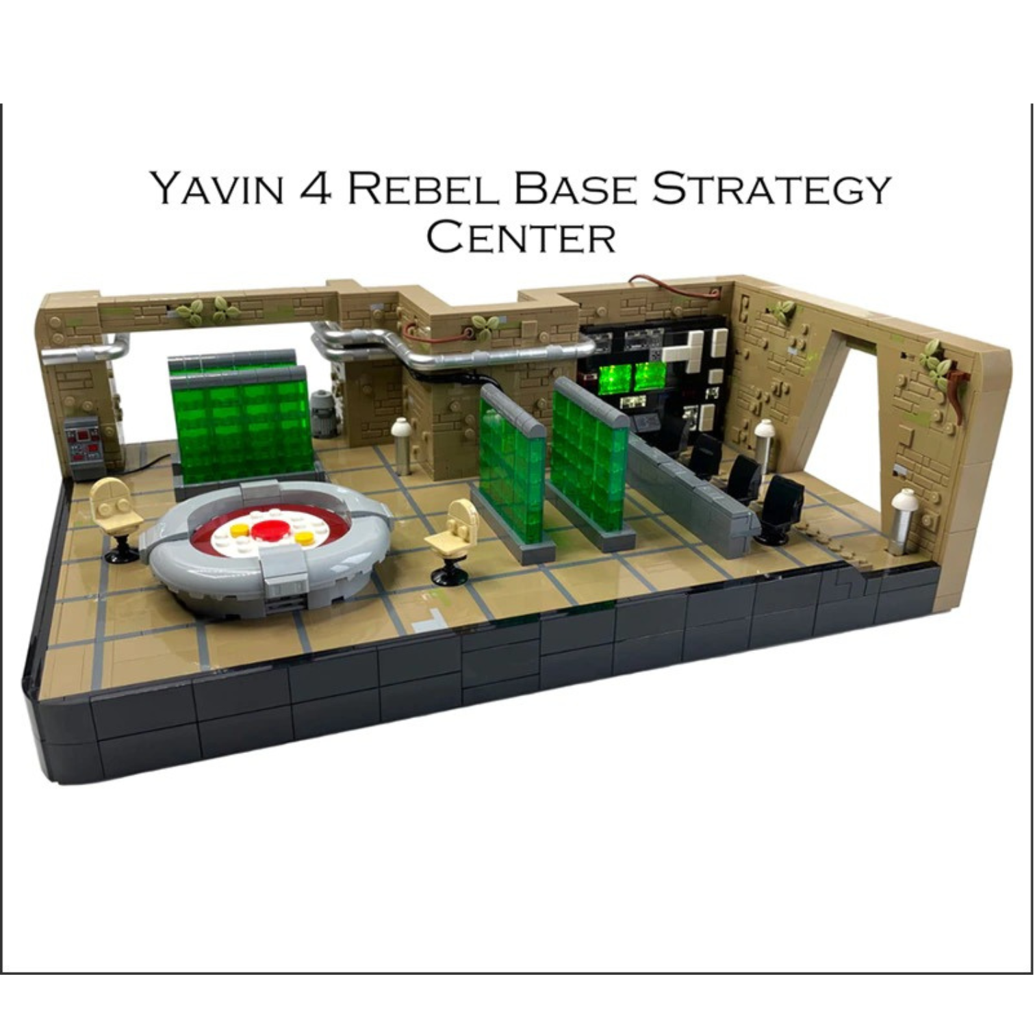 Yavin 4 Rebel Base Strategy Center MOC-76619 Star Wars With 2818 Pieces